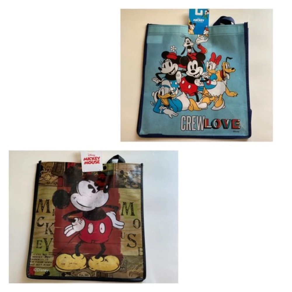 Disney Mickey Mouse Shopping Tote Bags
